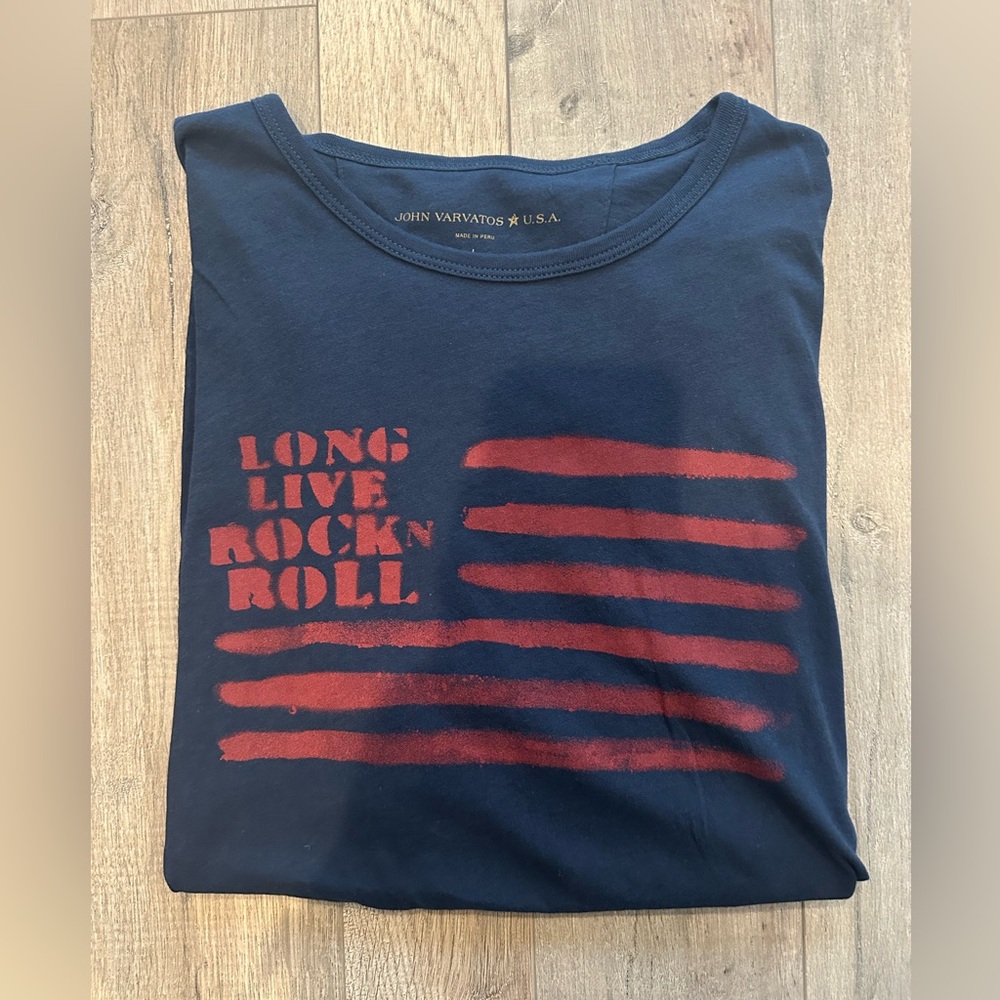 John Varvatos Long Live Rock & Roll T-shirt